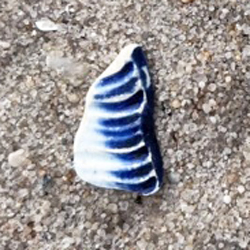 Small Vivid Blue Sea Pottery