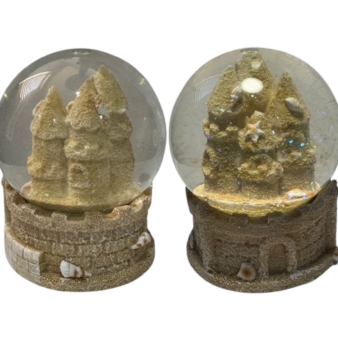 Sand Castle Water Globe