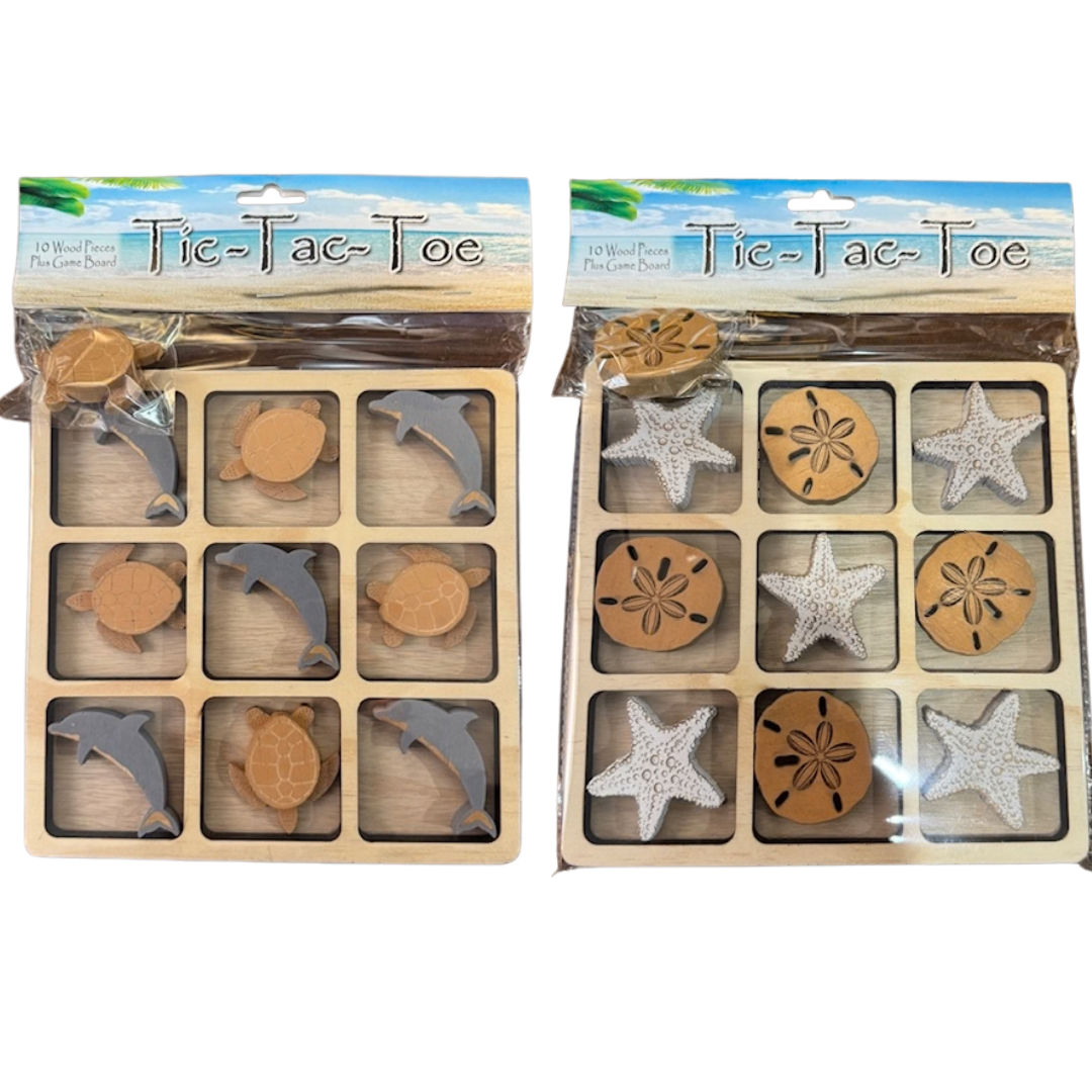 Beachy Tic Tac Toe