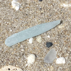 White Stick Sea Glass