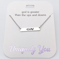 God Is Greater Than The Ups And Downs