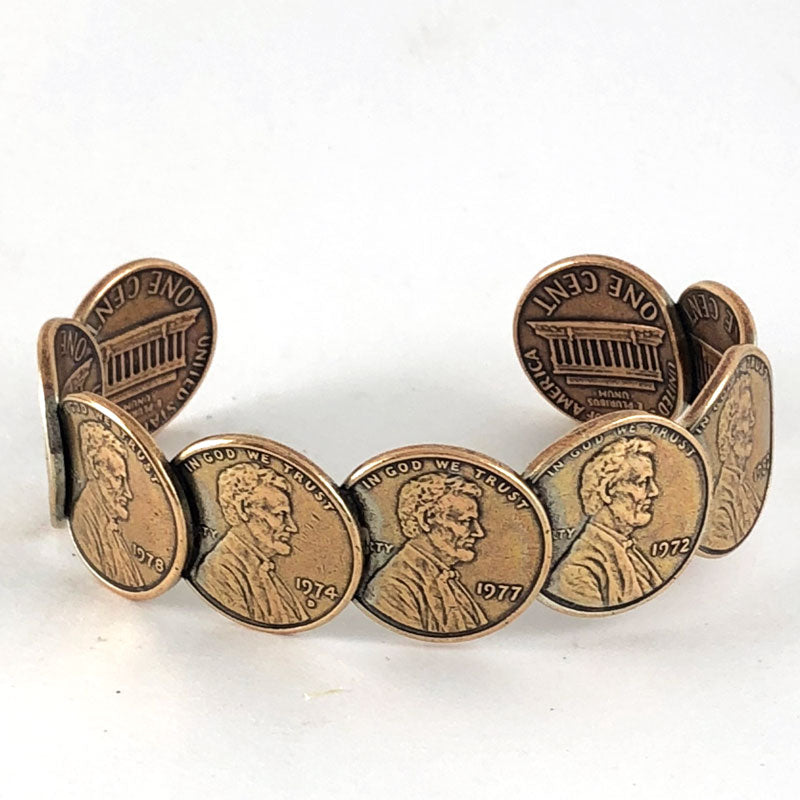 Penny Bracelet - Solid Copper