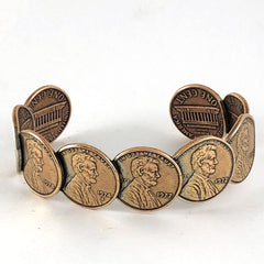Penny Bracelet - Solid Copper