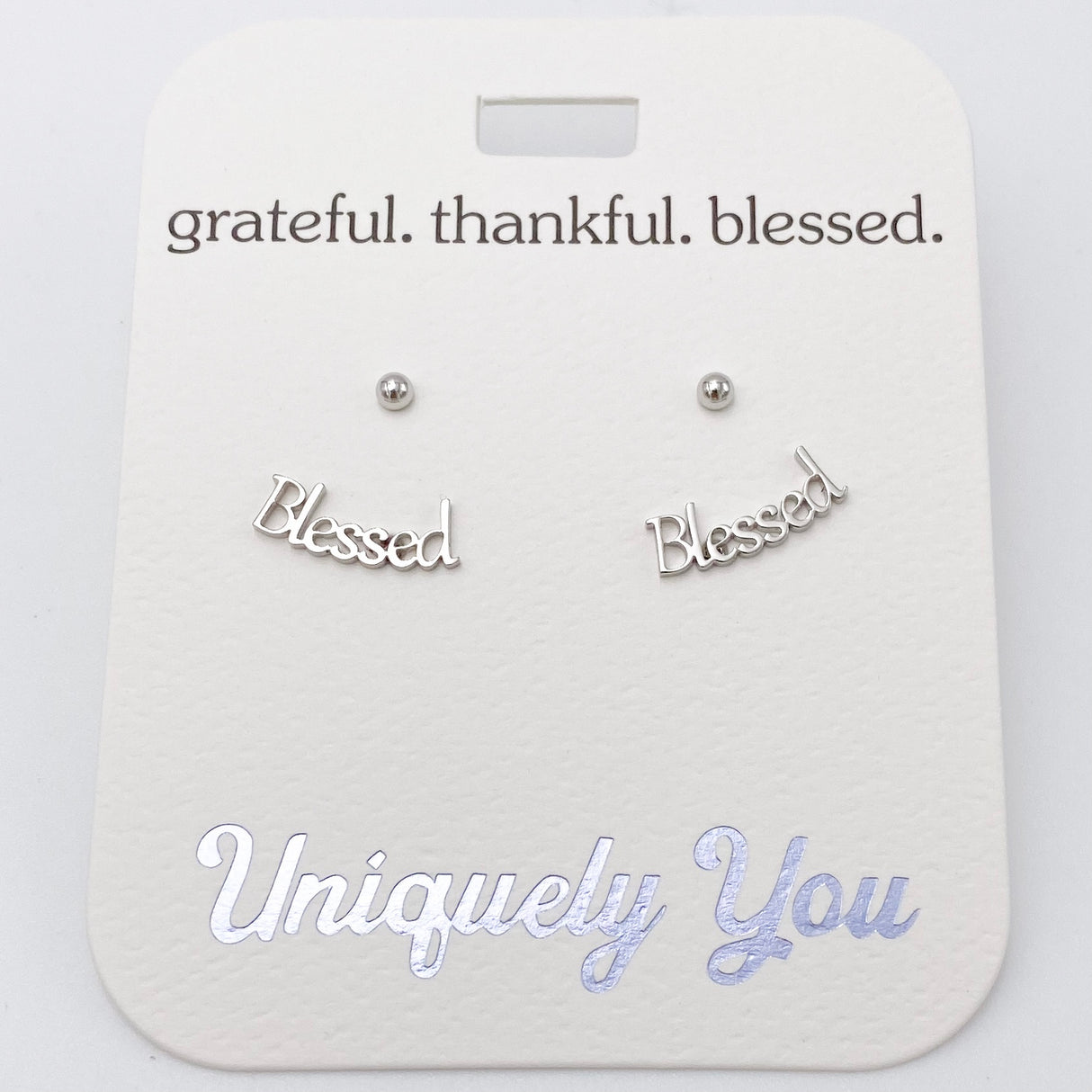 Grateful. Thankful. Blessed