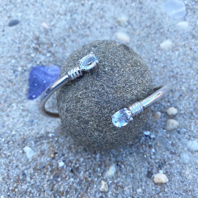 Sterling Silver Cape May Diamond Bracelet