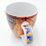 Cape May Map Mug with Concrete Ship Atlantus
